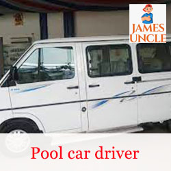 Pool car driver Mr. Jayanta Lodh in Baranagar